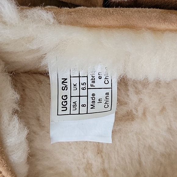 UGG Ansley Water Resistant Slipper Sz 8 Chestnut Brown Womens - Picture 8 of 10